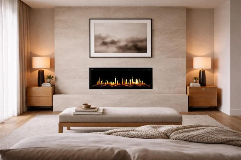 Modern Flames Orion Slim 60" V2 Electric Fireplace (Model OR60-SLIM-V2)
