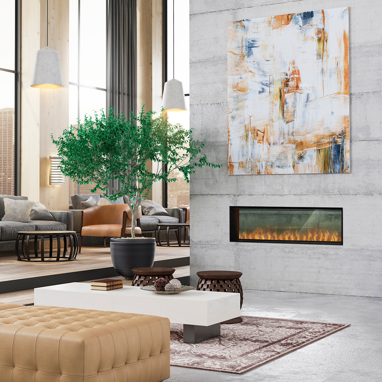 Dimplex Opti-Myst Pro 1500 Built-In Electric Fireplace