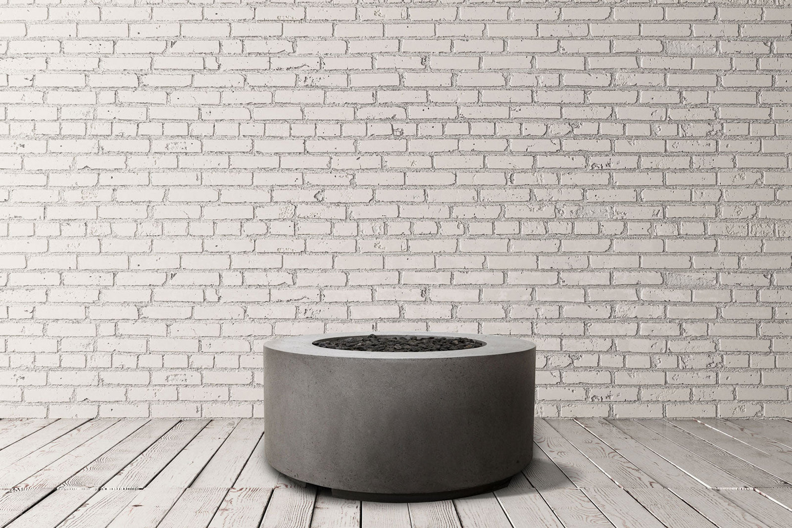 Prism Hardscapes 36" Cilindro Concrete Fire Bowl