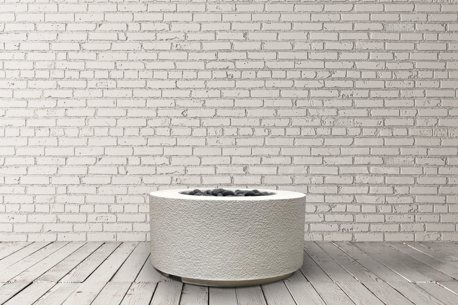 Prism Hardscapes 36" Cilindro Tuscany Concrete Fire Bowl
