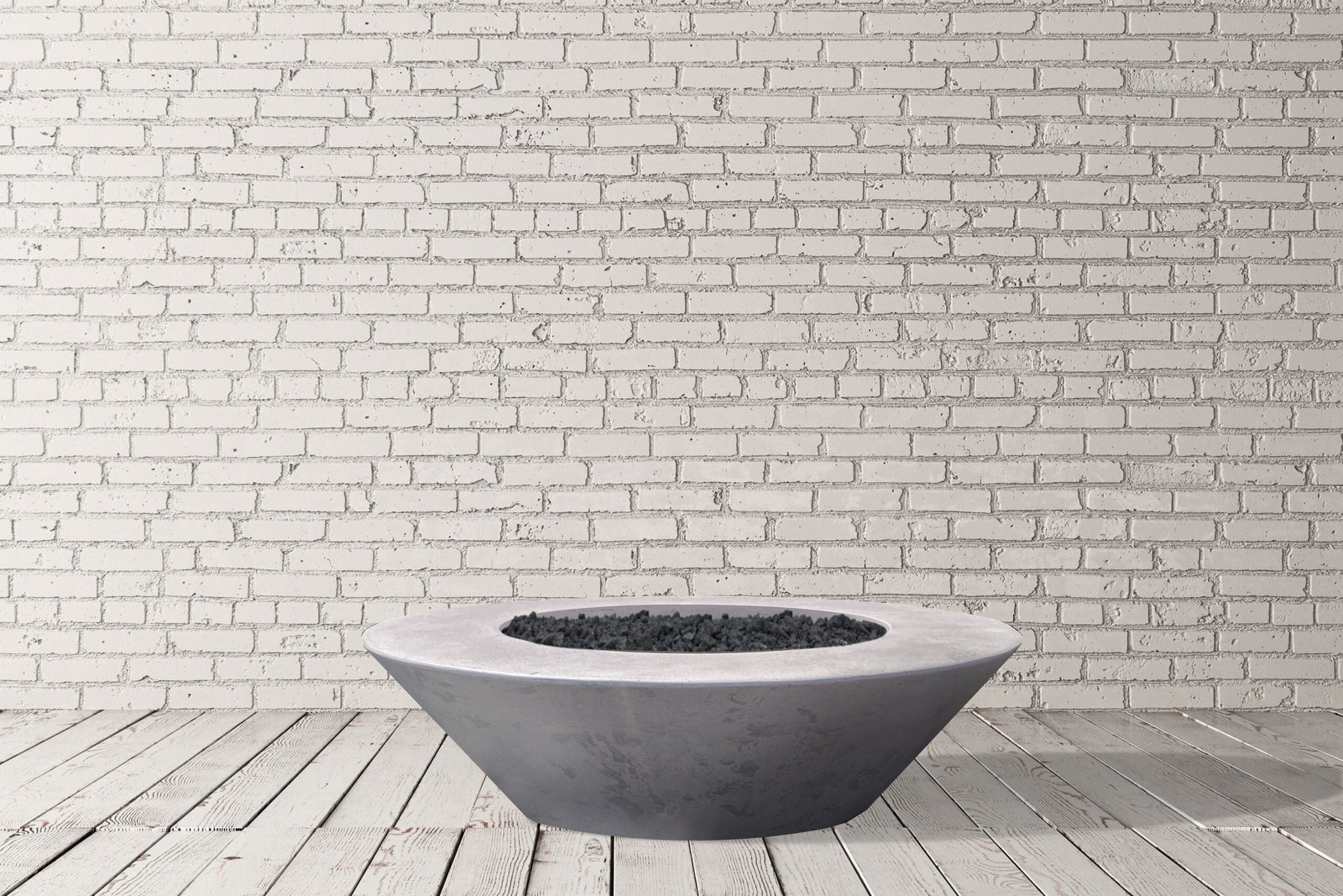 Prism Hardscapes Embarcadero 60 Concrete Fire Table