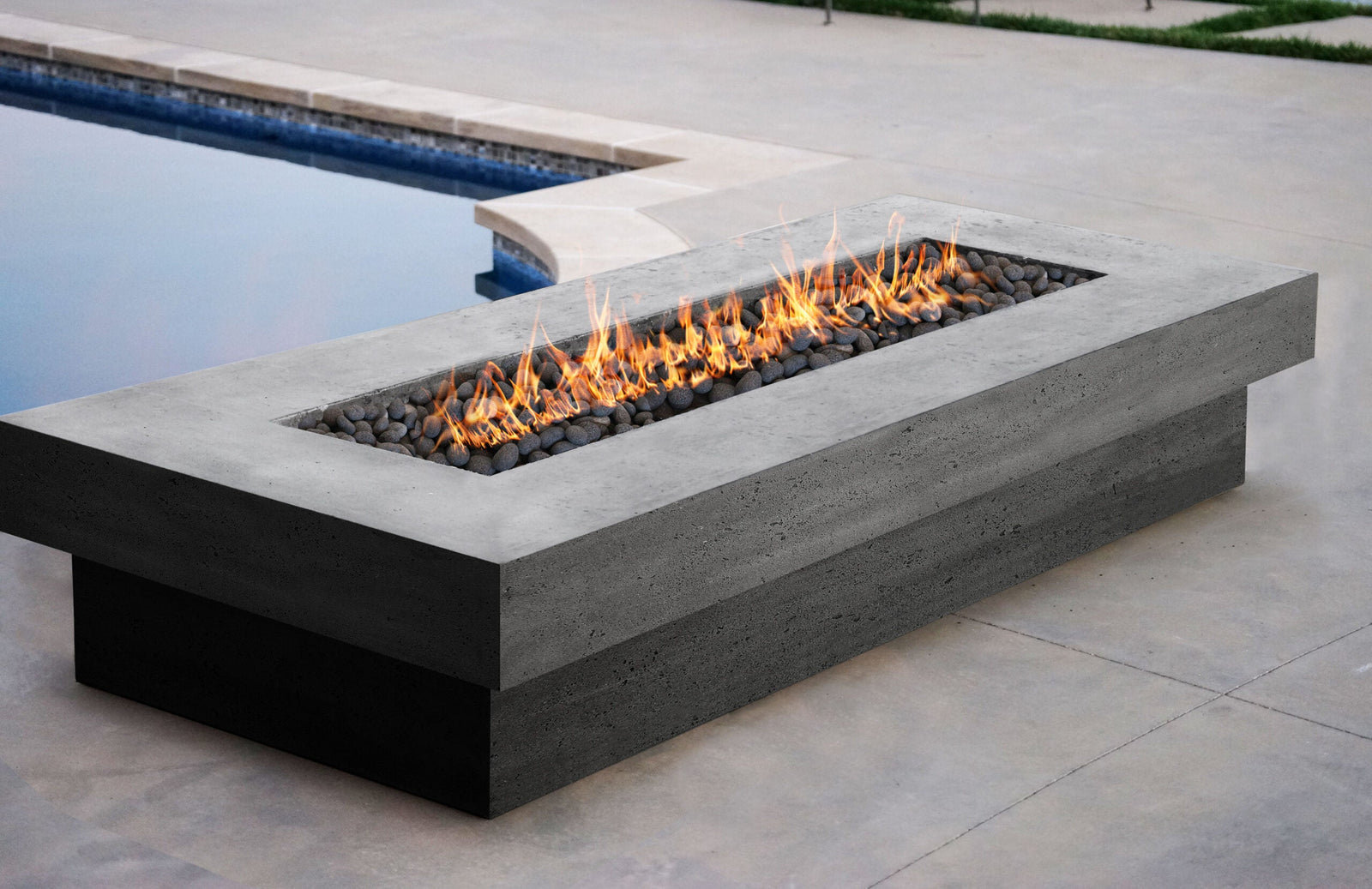 Prism Hardscapes Elevate Concrete Fire Table