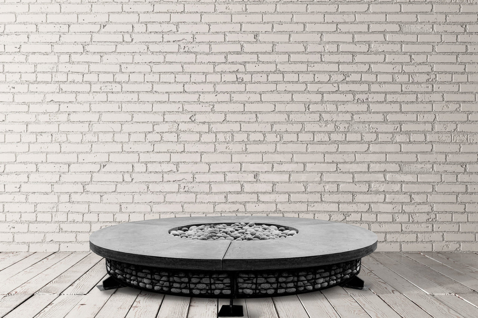 Prism Hardscapes Fuego Concrete Fire Table