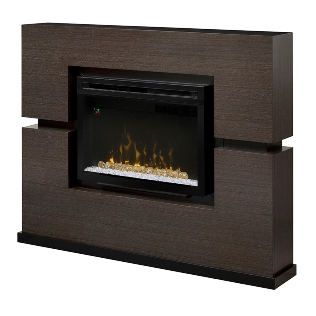 Dimplex Linwood Mantel Electric Fireplace With Acrylic Ember Bed (Model GDS33HG-1310RG)