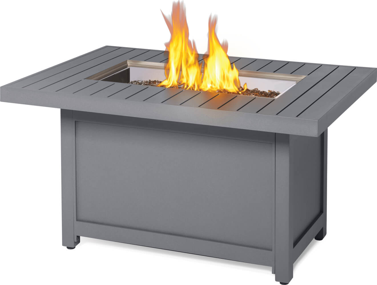 Napoleon Patioflame Hamptons Rectangle Gas Fire Pit Table (HAMP1-GY)