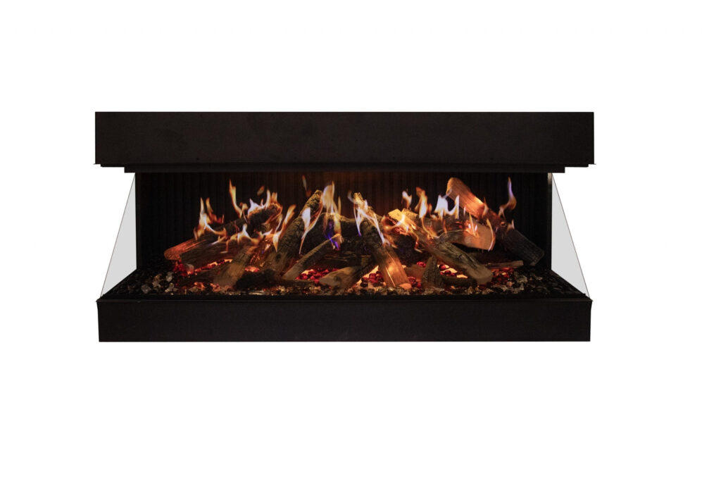 Amantii Signature MultiView Holo 55" 3-Sided Smart Holographic Electric Fireplace
