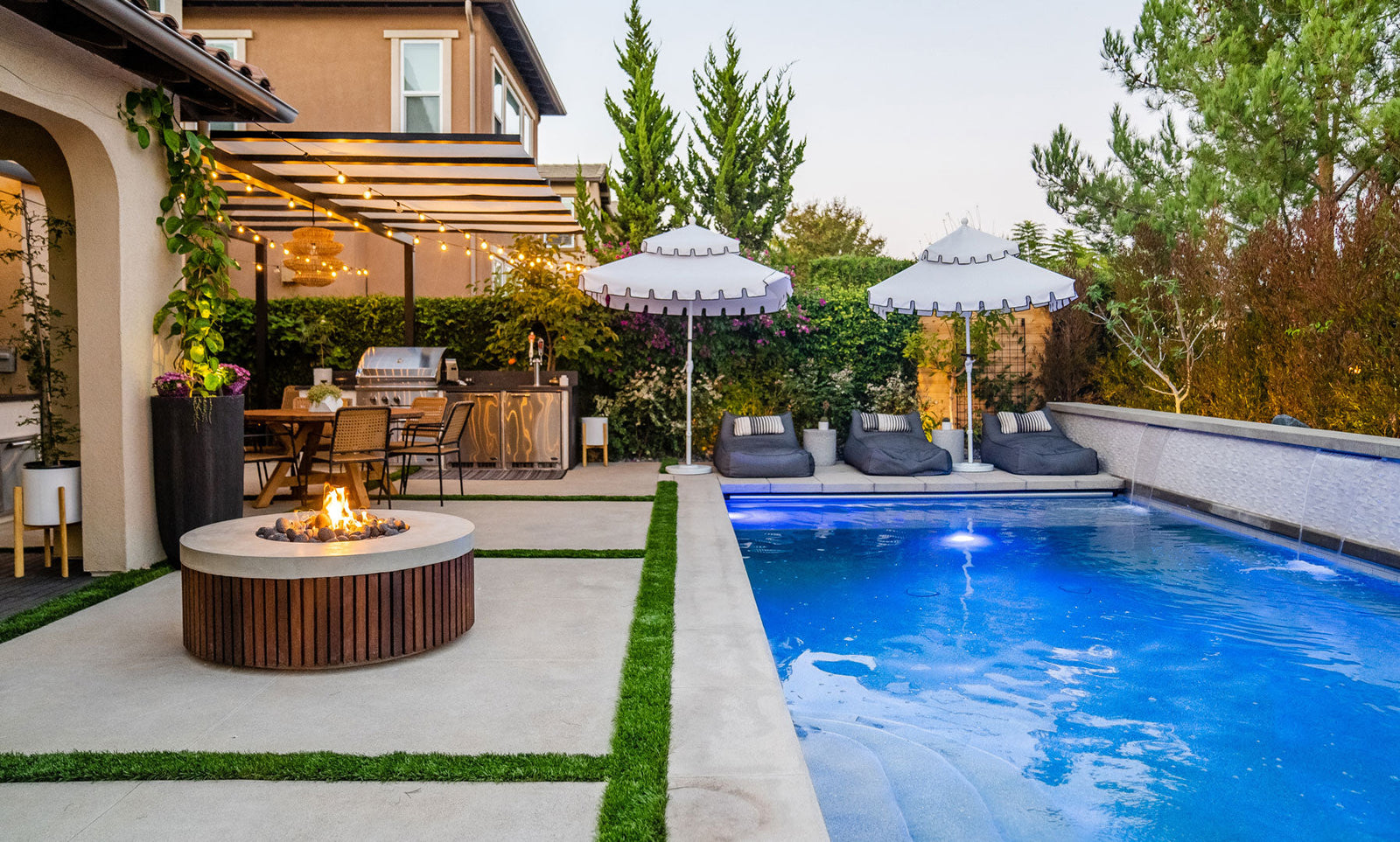 Prism Hardscapes 48" Hampton Concrete Fire Bowl