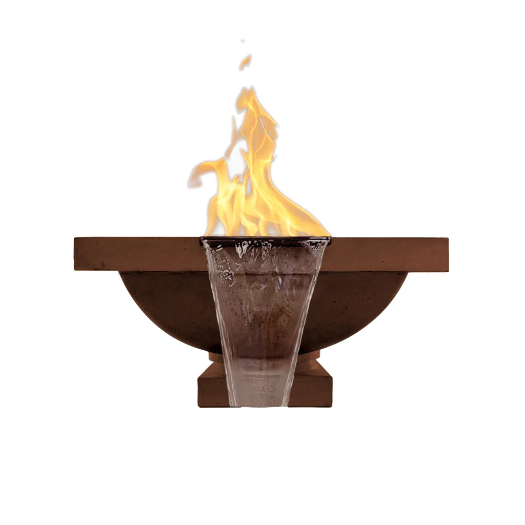 Prism Hardscapes Ibiza 31" Concrete Fire & Water Bowl
