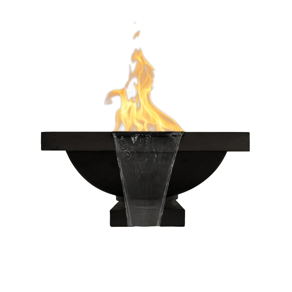 Prism Hardscapes Ibiza 31" Concrete Fire & Water Bowl