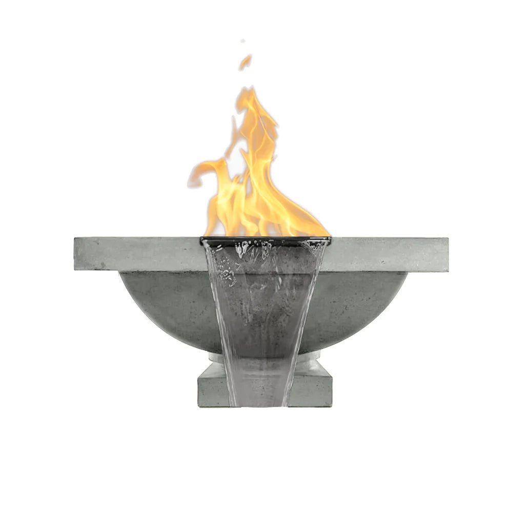 Prism Hardscapes Ibiza 31" Concrete Fire & Water Bowl