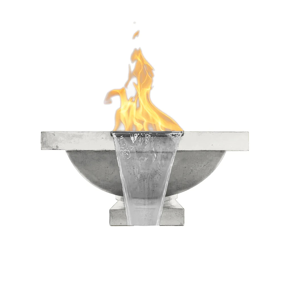 Prism Hardscapes Ibiza 31" Concrete Fire & Water Bowl