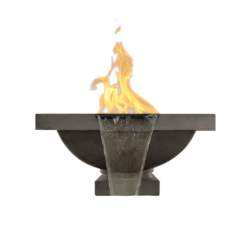 Prism Hardscapes Ibiza 31" Concrete Fire & Water Bowl