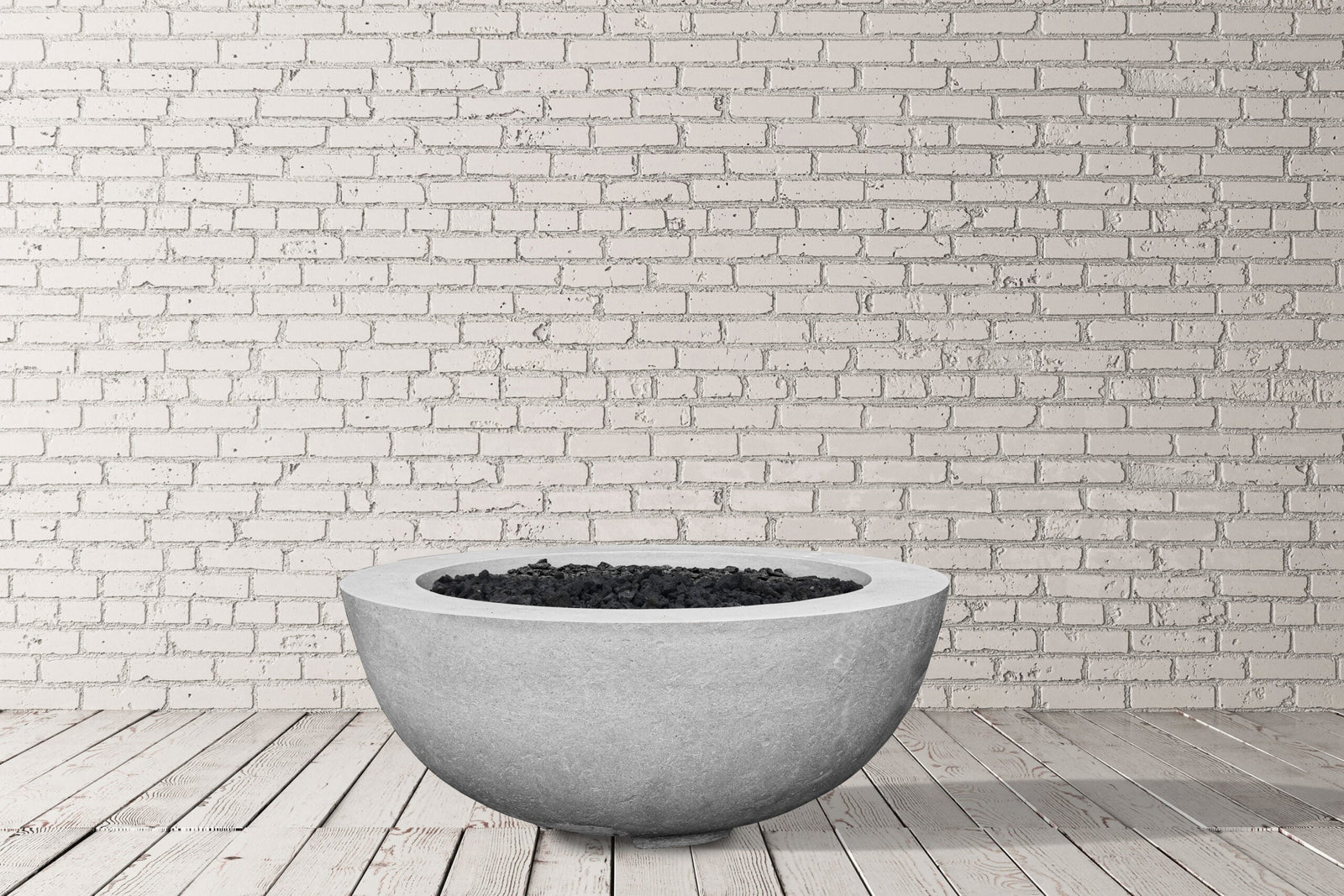 Prism Hardscapes 39" Moderno 8 Concrete Fire Bowl