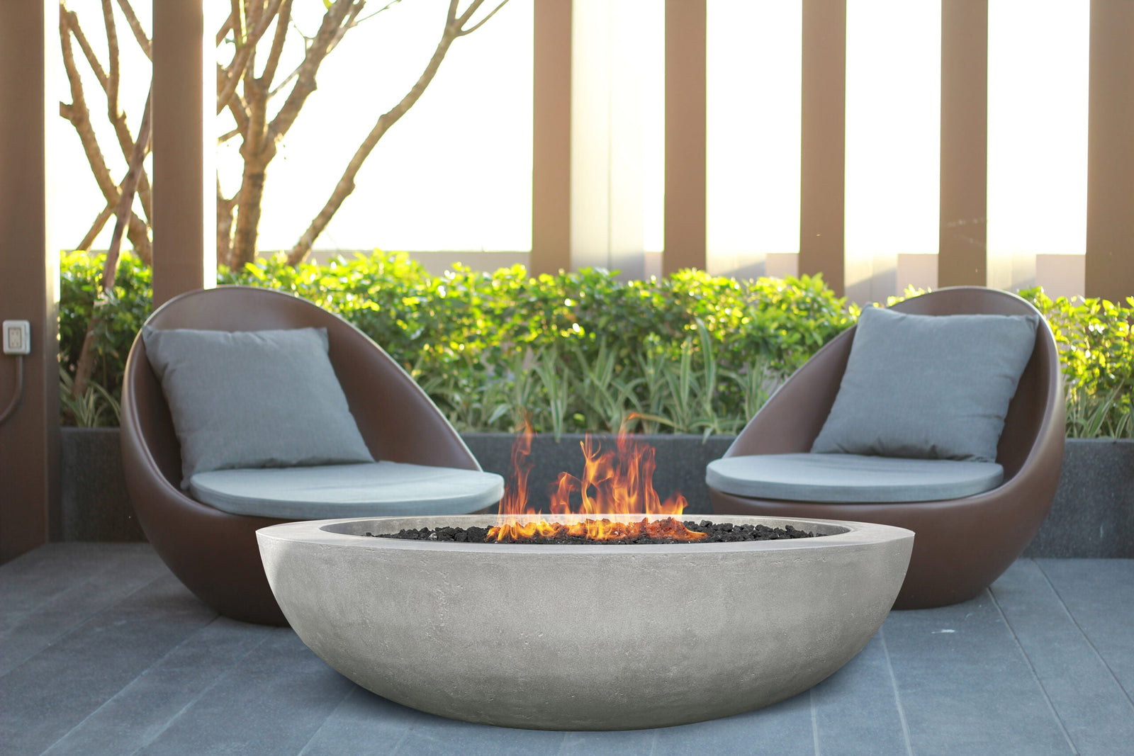 Prism Hardscapes Moderno 70 Concrete Fire Bowl