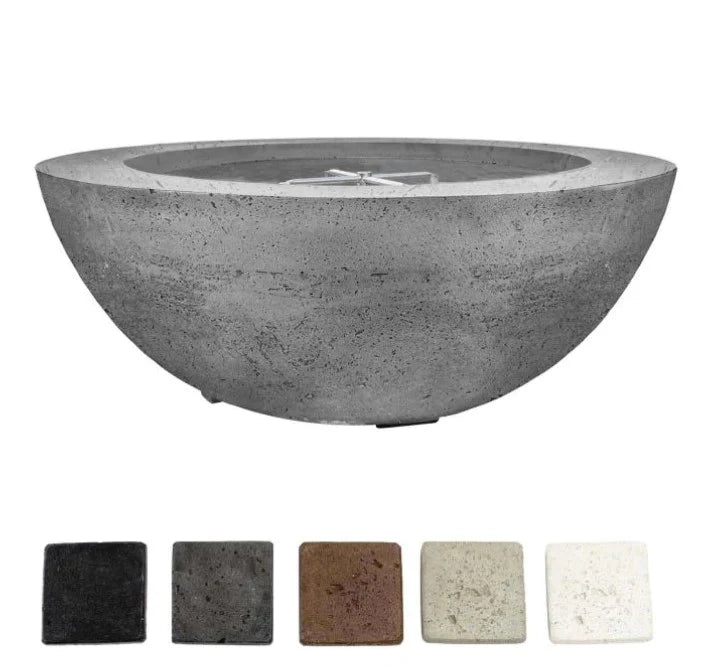 Prism Hardscapes 39" Moderno 6 Concrete Fire Bowl