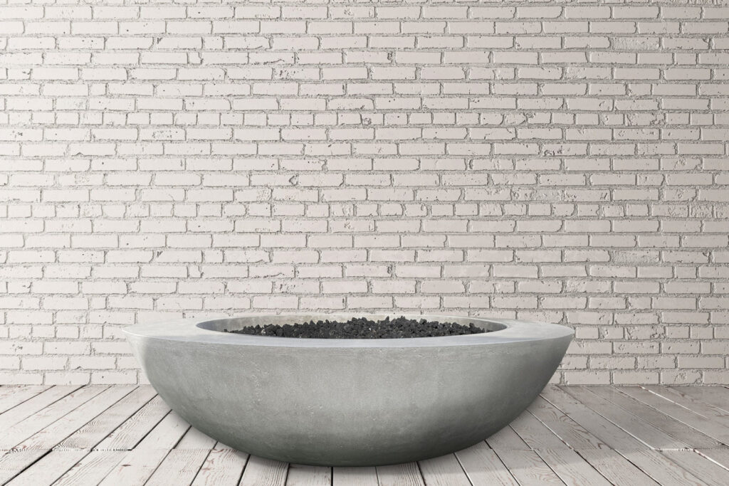 Prism Hardscapes Moderno 70 Concrete Fire Bowl