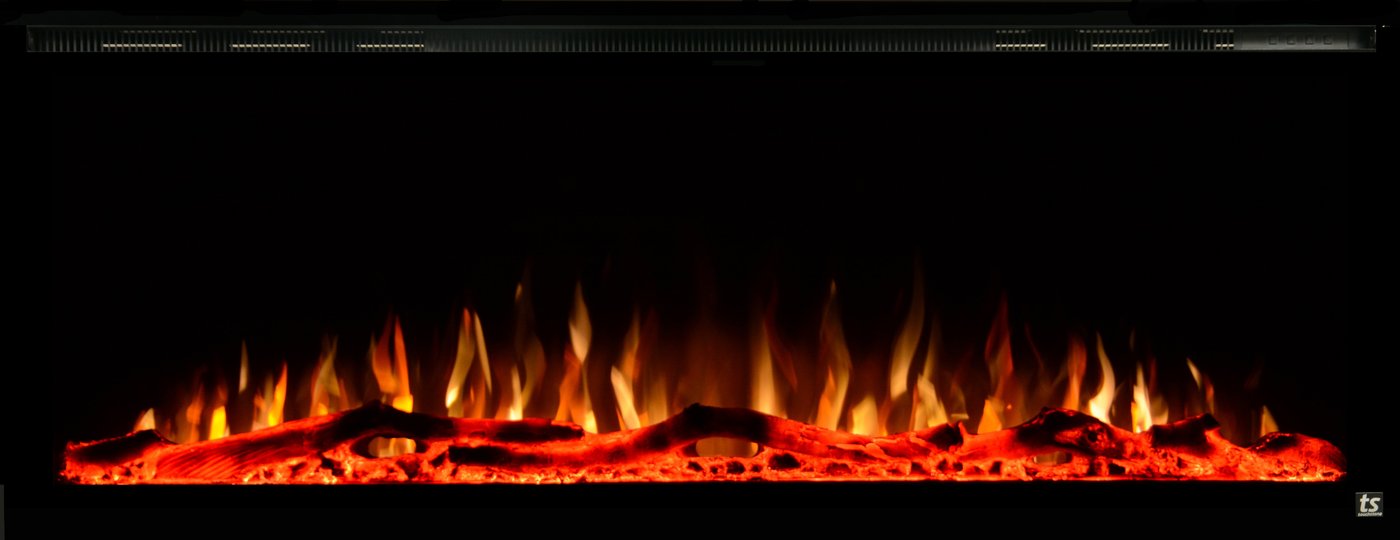 Touchstone Sideline Elite 42" Linear Flush Mount WiFi Smart Electric Fireplace (Model 80042)