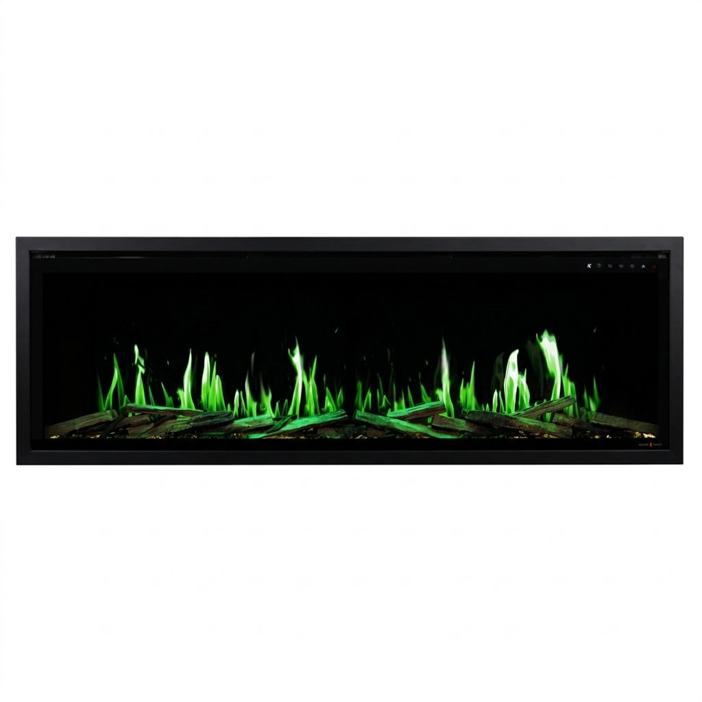 Modern Flames Orion Slim 60" V2 Electric Fireplace (Model OR60-SLIM-V2)