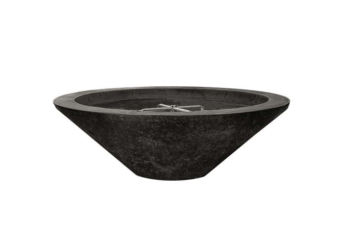 Prism Hardscapes 48" Embarcadero Concrete Fire Table