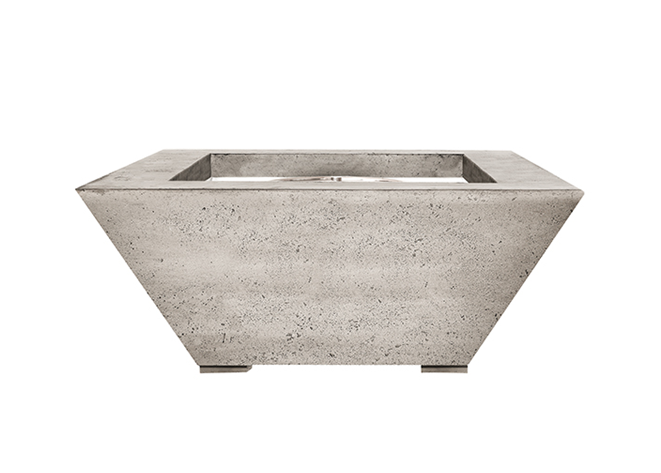 Prism Hardscapes Lombard Concrete Fire Table