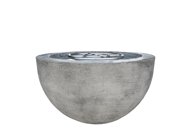 Prism Hardscapes 30" Moderno 3 Concrete Fire Bowl