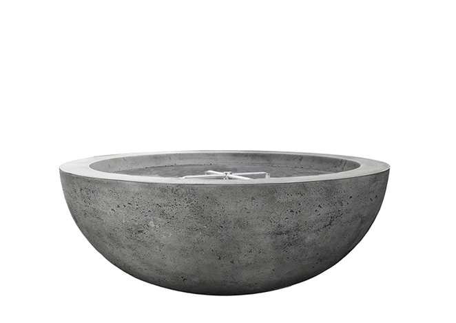 Prism Hardscapes 48" Moderno 4 Concrete Fire Bowl