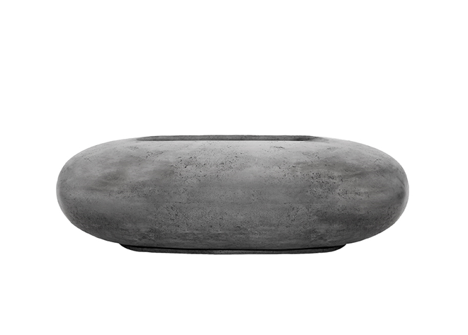 Prism Hardscapes Pebble Concrete Fire Table