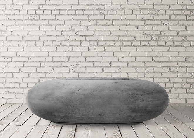 Prism Hardscapes Pebble Concrete Fire Table