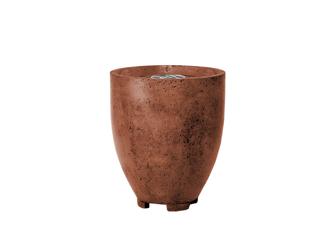 Prism Hardscapes 28" Pentola 1 Concrete Fire Pedestal