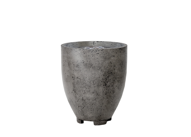 Prism Hardscapes 28" Pentola 1 Concrete Fire Pedestal