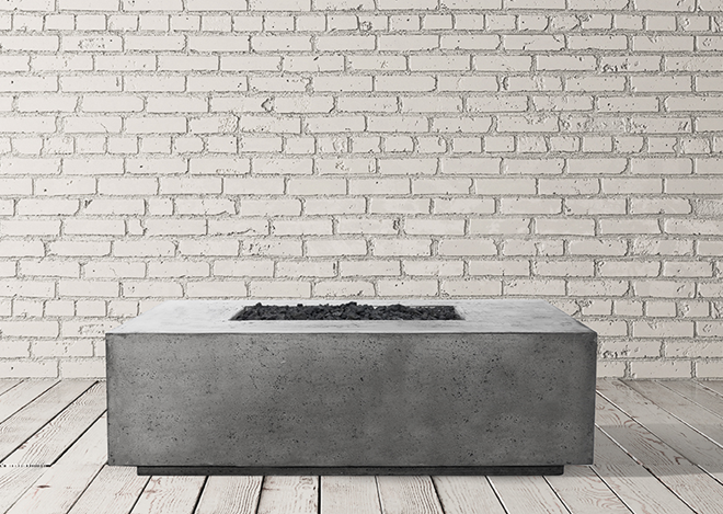 Prism Hardscapes Porto 68 Propane Concrete Fire Table
