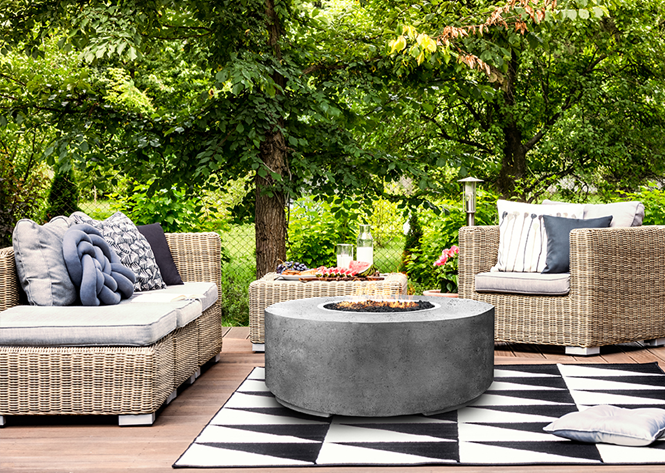 Prism Hardscapes Rotondo Concrete Fire Bowl
