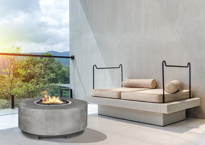 Prism Hardscapes Rotondo Concrete Fire Bowl