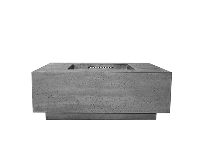 Prism Hardscapes 48" x 48" Tavola 3 Concrete Fire Table