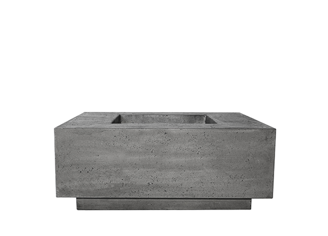Prism Hardscapes Tavola 42 Concrete Fire Table