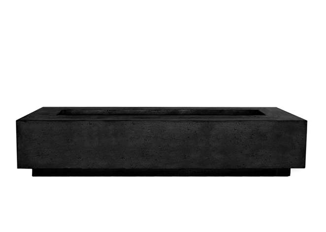 Prism Hardscapes 90" x 38" Tavola 6 Concrete Fire Table