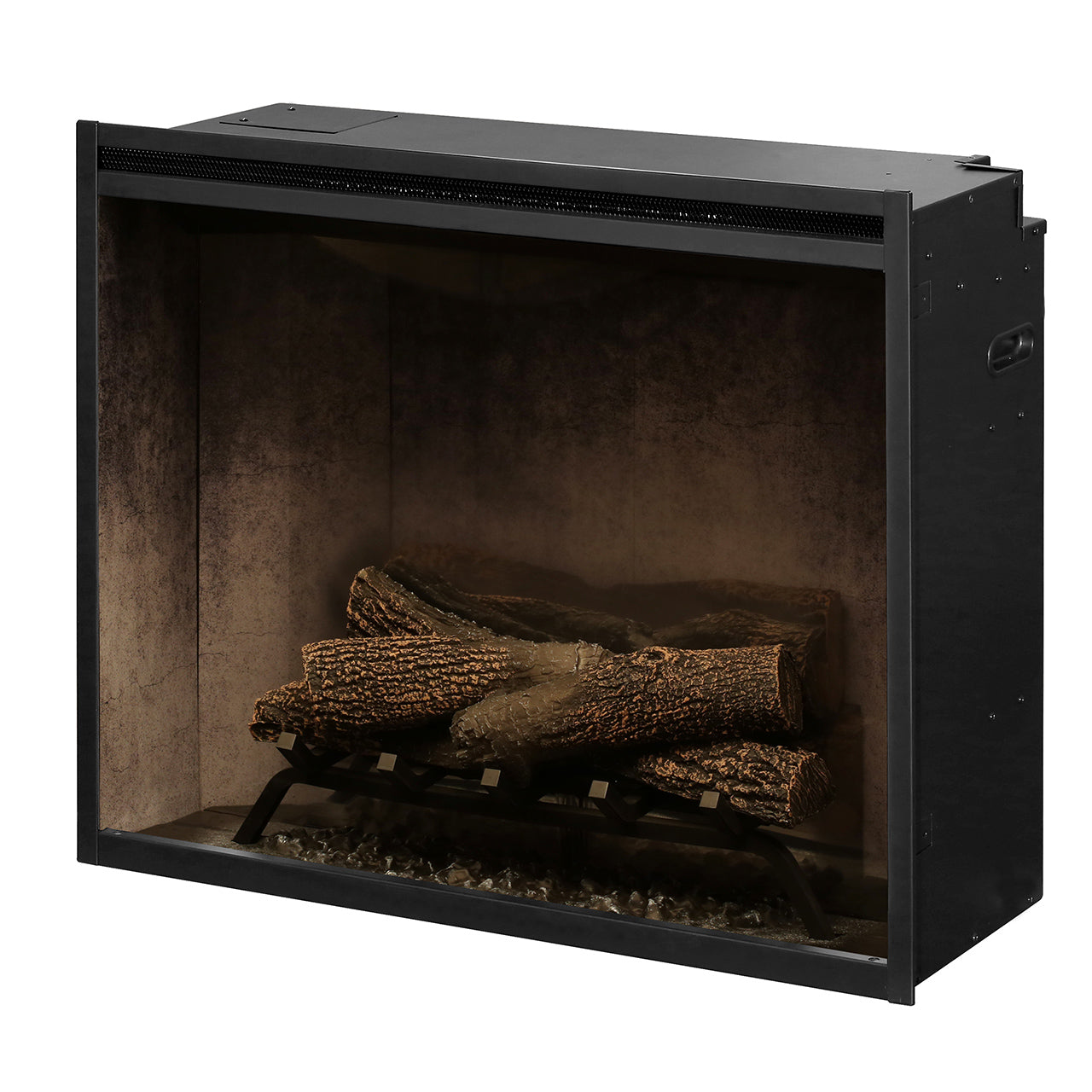 Dimplex Revillusion 30-Inch Built-In Electric Fireplace - Weathered Concrete