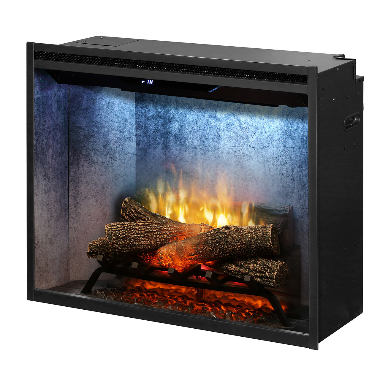 Dimplex Revillusion 30-Inch Built-In Electric Fireplace - Weathered Concrete