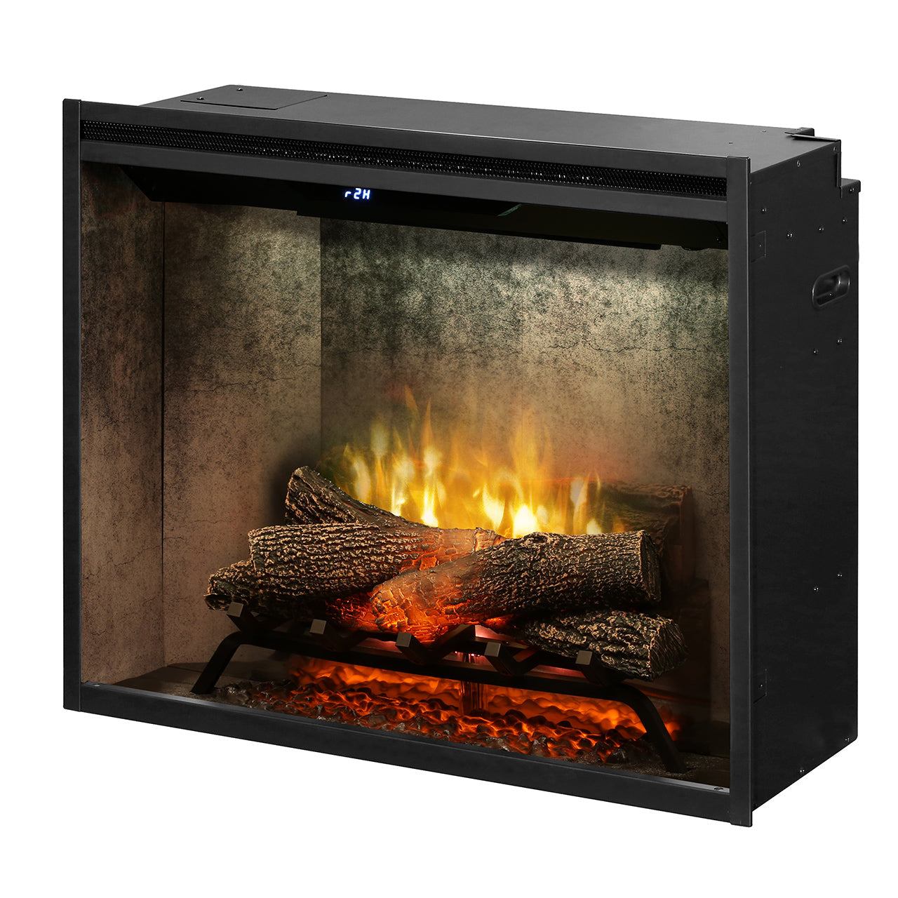 Dimplex Revillusion 30-Inch Built-In Electric Fireplace - Weathered Concrete