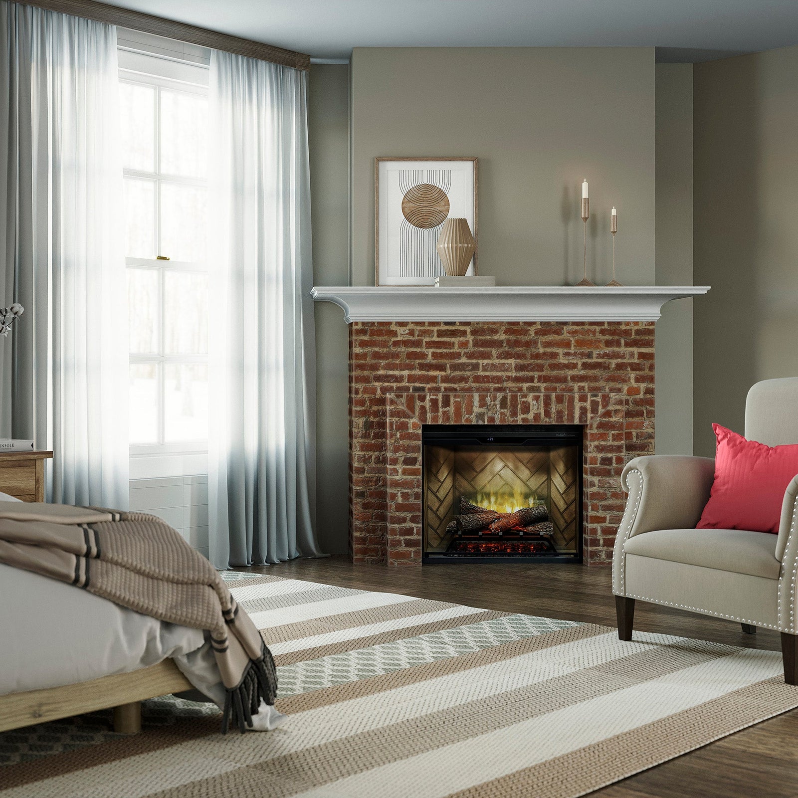 Dimplex Revillusion 30-Inch Built-In Electric Fireplace
