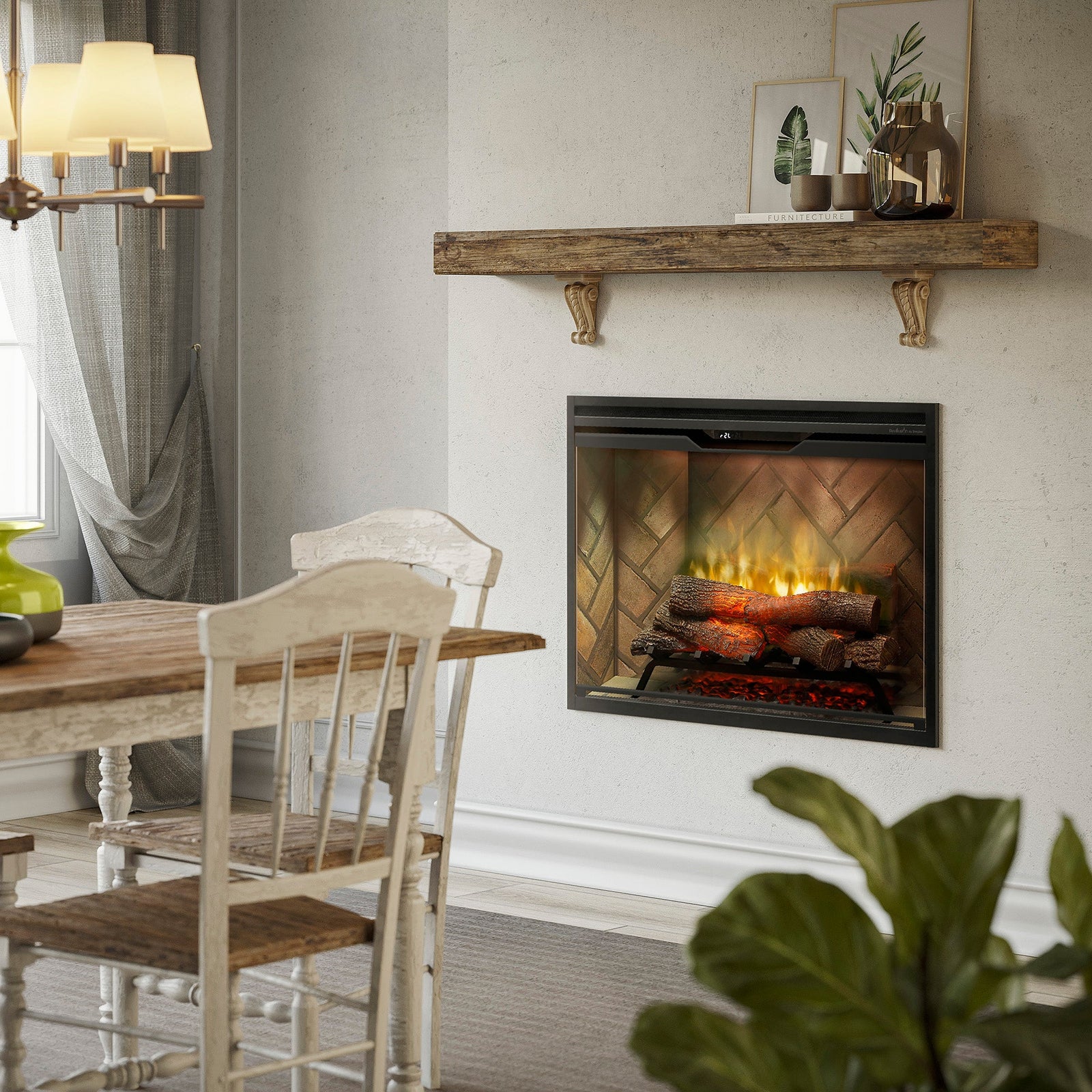 Dimplex Revillusion 36-Inch Built-In Electric Fireplace