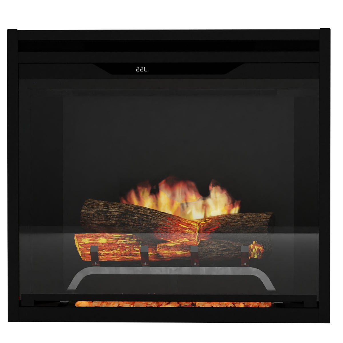 Dimplex Revillusion 24-Inch Built-In Electric Fireplace - Black