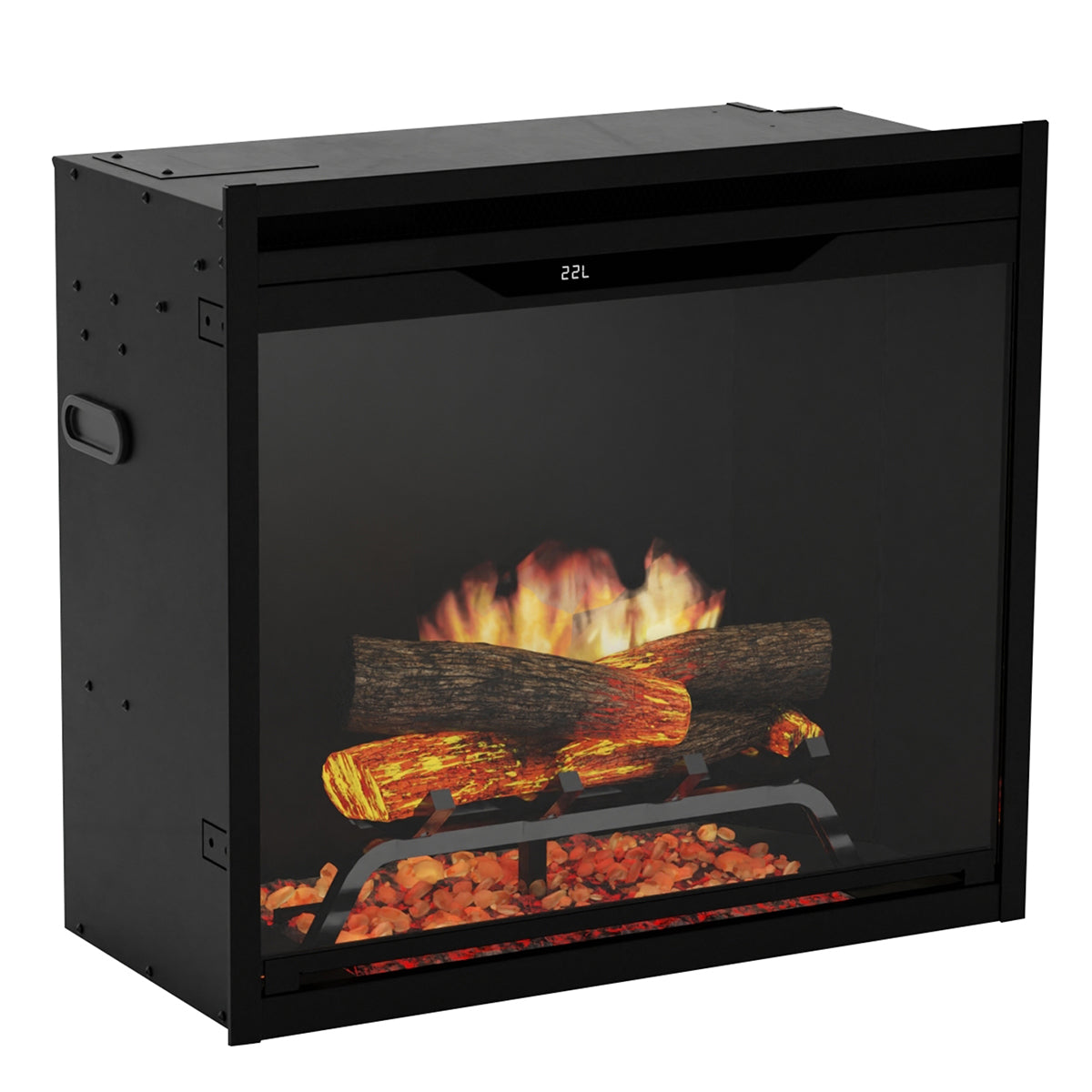 Dimplex Revillusion 24-Inch Built-In Electric Fireplace - Black