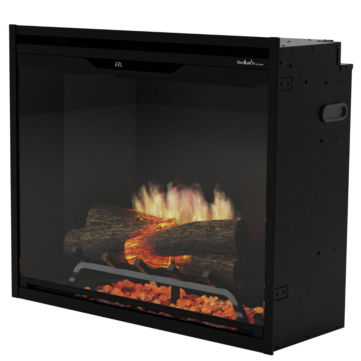 Dimplex Revillusion 30-Inch Built-In Electric Fireplace - Black