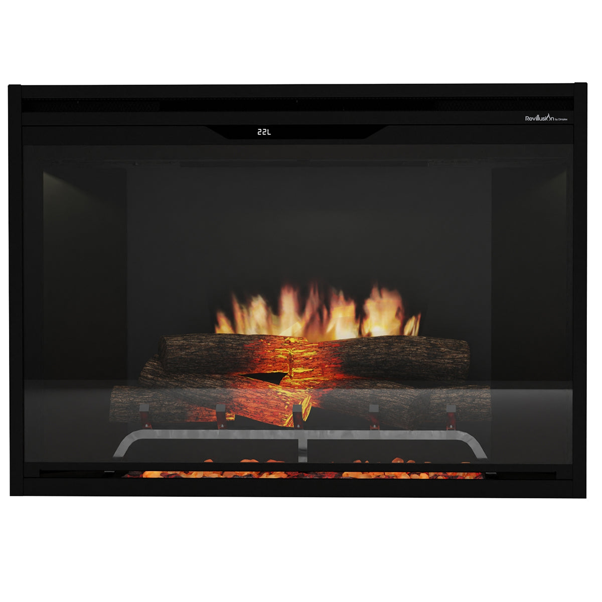 Dimplex Revillusion 36-Inch Built-In Electric Fireplace - Black