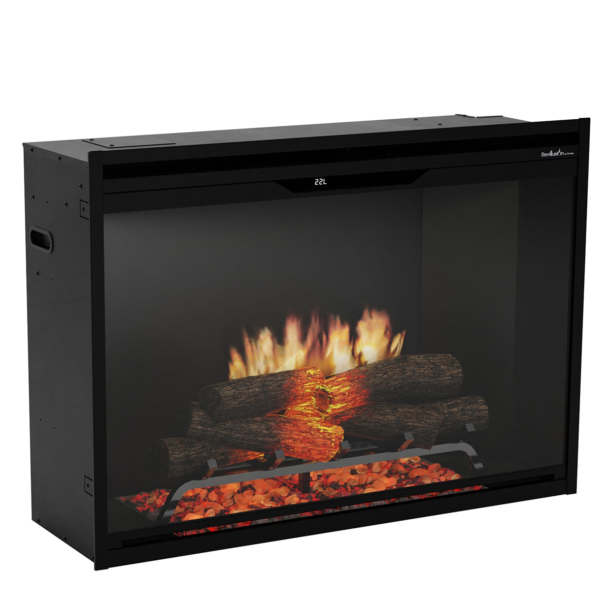 Dimplex Revillusion 36-Inch Built-In Electric Fireplace - Black