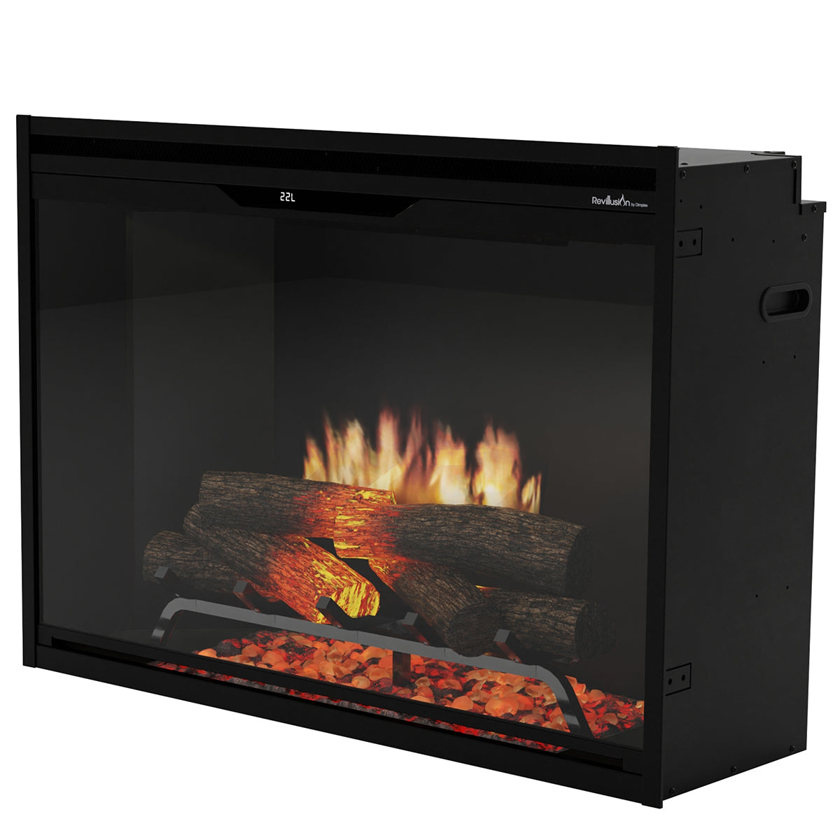 Dimplex Revillusion 36-Inch Built-In Electric Fireplace - Black