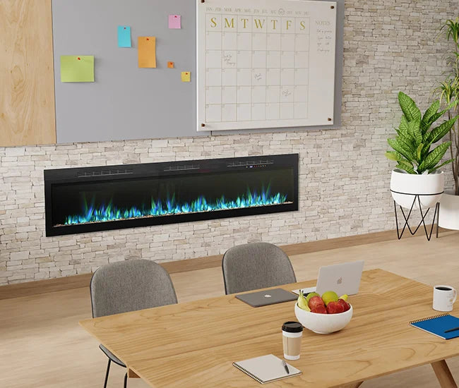 Dimplex Vital Sense 74" Built-in Linear Electric Fireplace (Model SEN74)