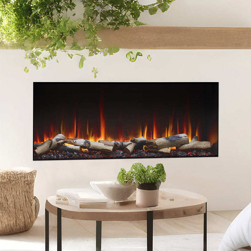 SimpliFire Triton 50-Inch Multi-View Smart Electric Fireplace (Model SF-TR50)