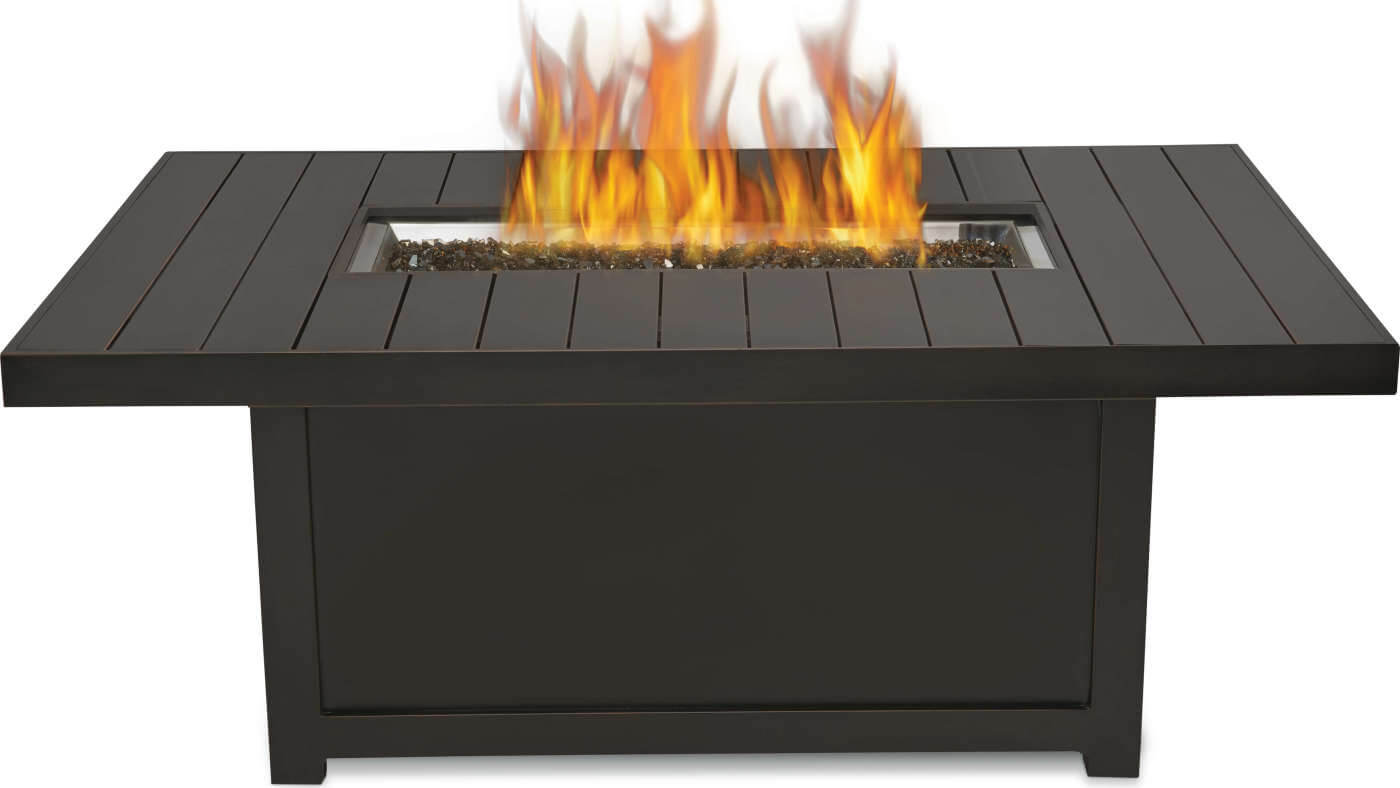 Napoleon Patioflame St. Tropez Rectangle Gas Fire Pit Table (STTR1-BZ)